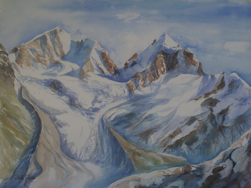 Piz Roseg 70x100