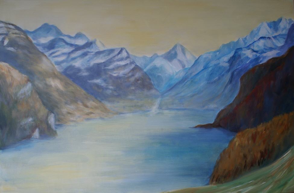 Blick ins Urnerland 80x100