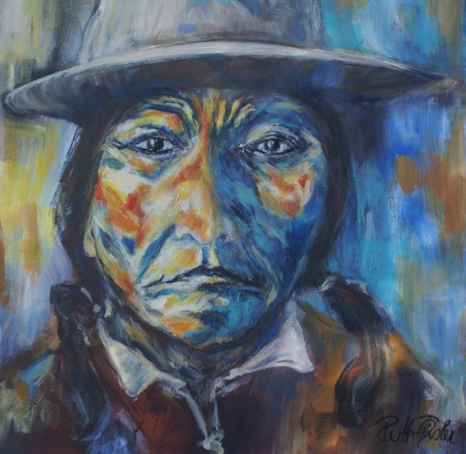 Sitting Bull 60x60