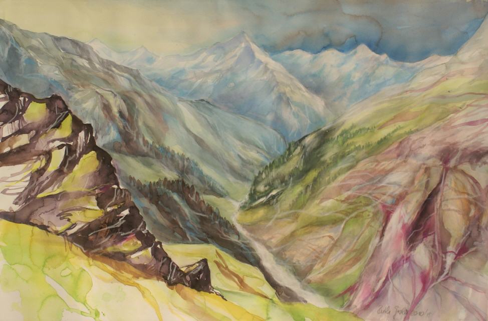 Von der H&uuml;fih&uuml;tte ins Maderanertal 60x80