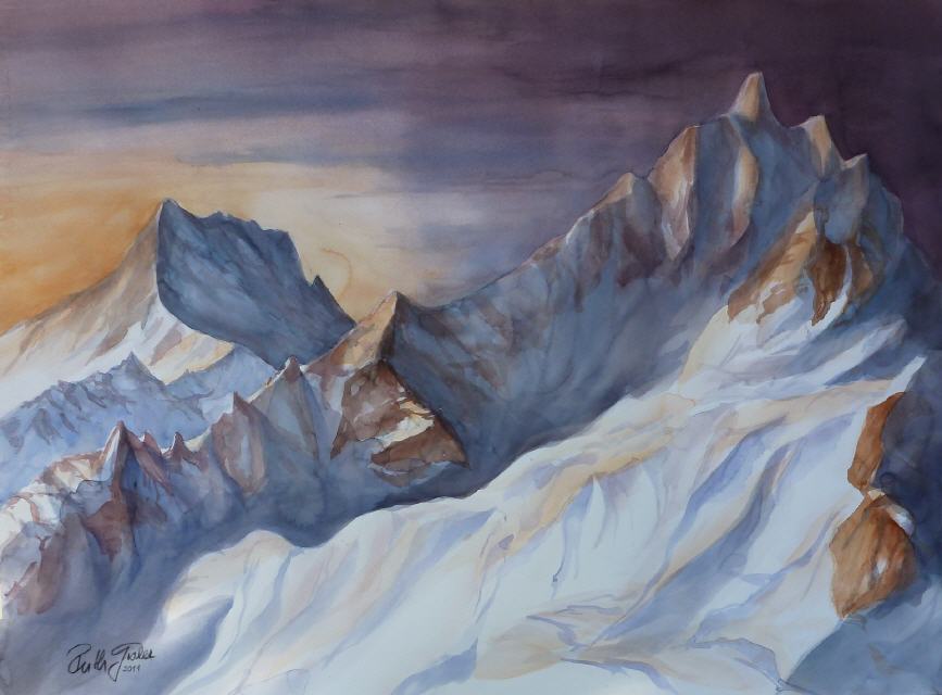 Abend am Rotondo 70x100