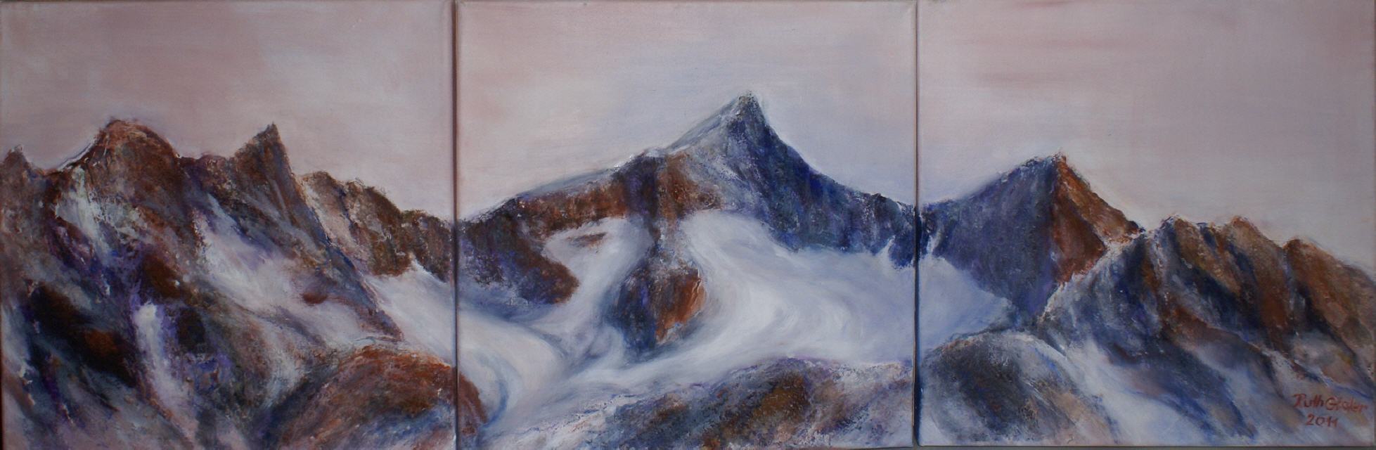 Galenstockmassiv Trilogie 3x40x40