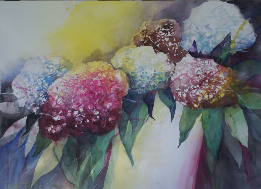 Hortensien 70x100