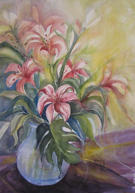 Lilien 100x70