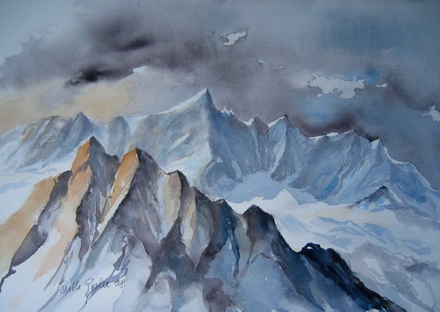 Dammakette mit Moosstock 50x60