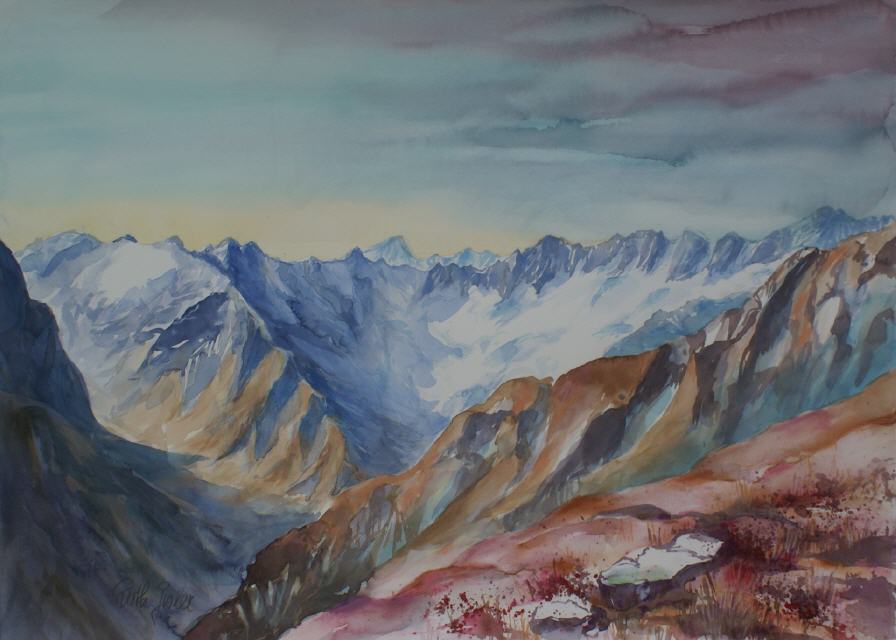 Lochberg und Dammakette 70x100