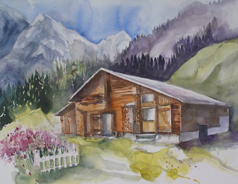 Alph&uuml;tte im Brunnital 50x60