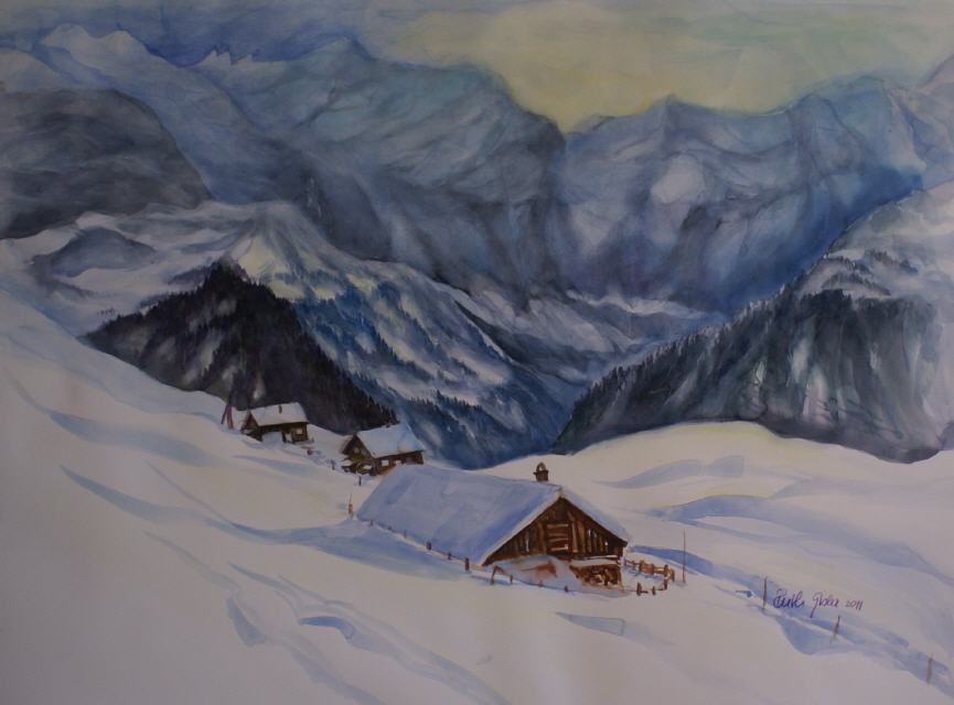 Blick ins Brunnital 60x80