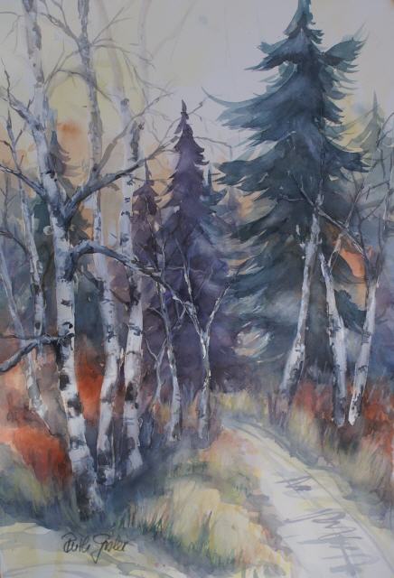 Herbstwald 70x50