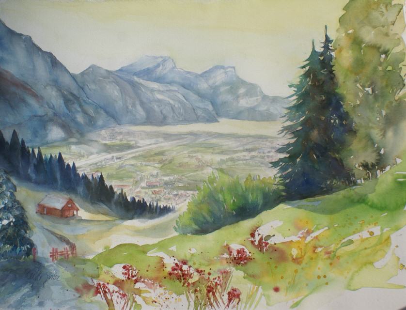 Vom Lehn auf Urner Talboden 70x100