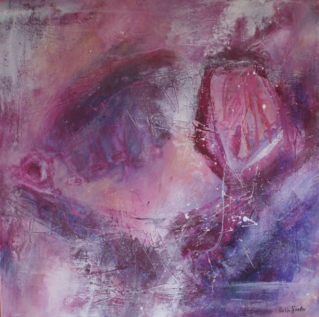 Rosa Bild 60x60